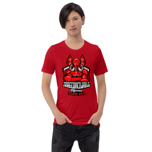 Unisex Staple T Shirt Red Front 622fdeeed0619.jpg